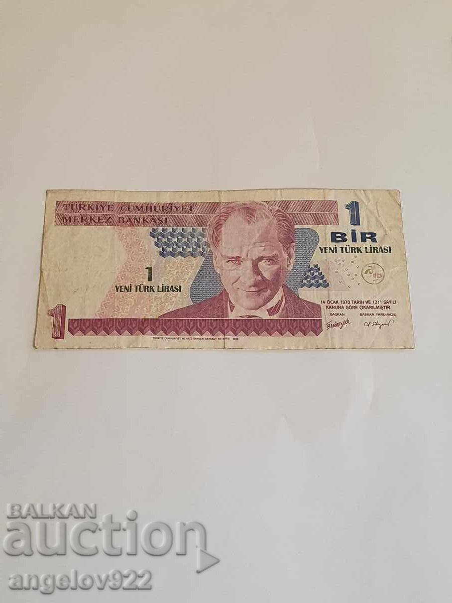 1 Lira 1970 1 Lira 1970