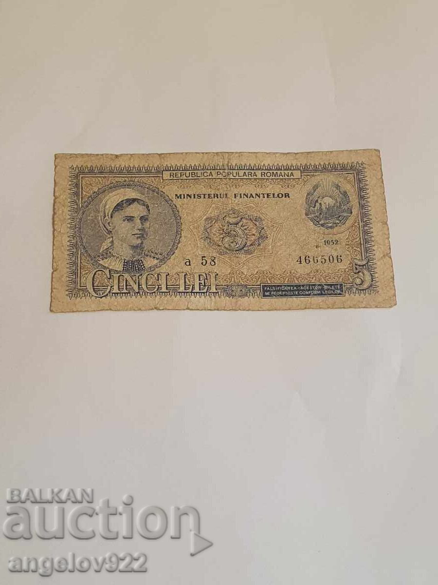 5 Lei 1952