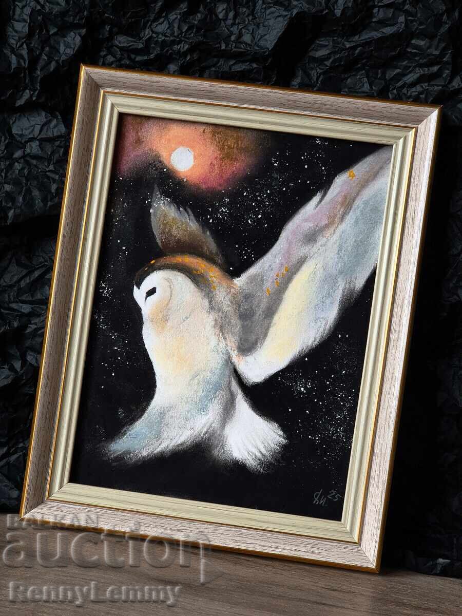 Аукцион Нощ, картина въглен, оригинал