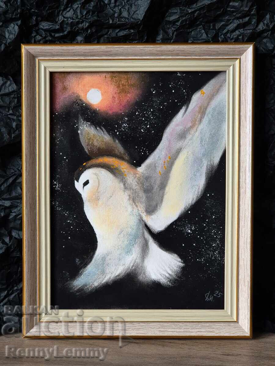 Нощ, картина въглен, оригинал