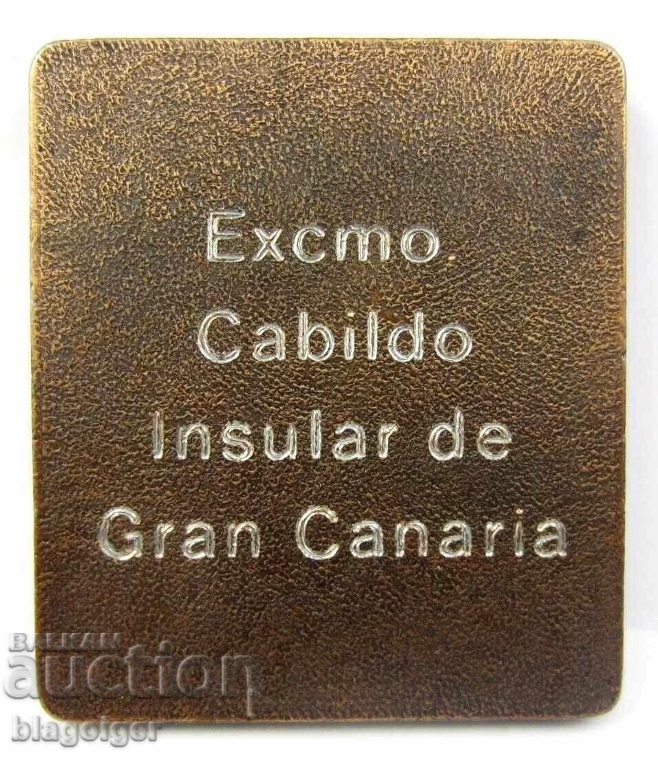 Δημοπρασία Svetovno pŭrvenstvo po khokeĭ na led v Las Palmas 1978g - Πλακέτα Δημοπρασία Svetovno pŭrvenstvo po khokeĭ na led v Las Palmas 1978g - Πλακέτα