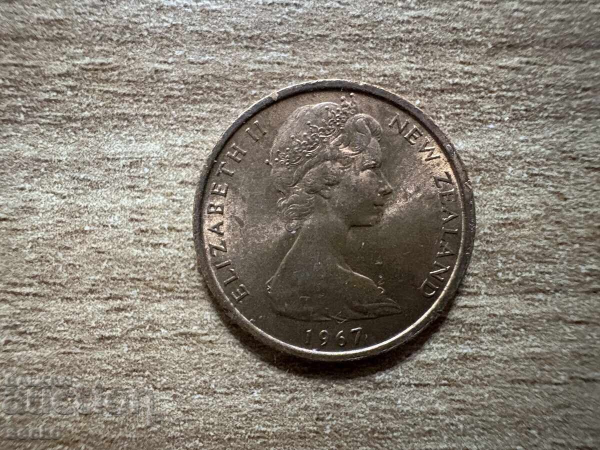 Нова Зеландия - 1 цент (1967) с цена 3.50 лв. | € 1.79 Нова Зеландия - 1 цент (1967) с цена 3.50 лв. | € 1.79