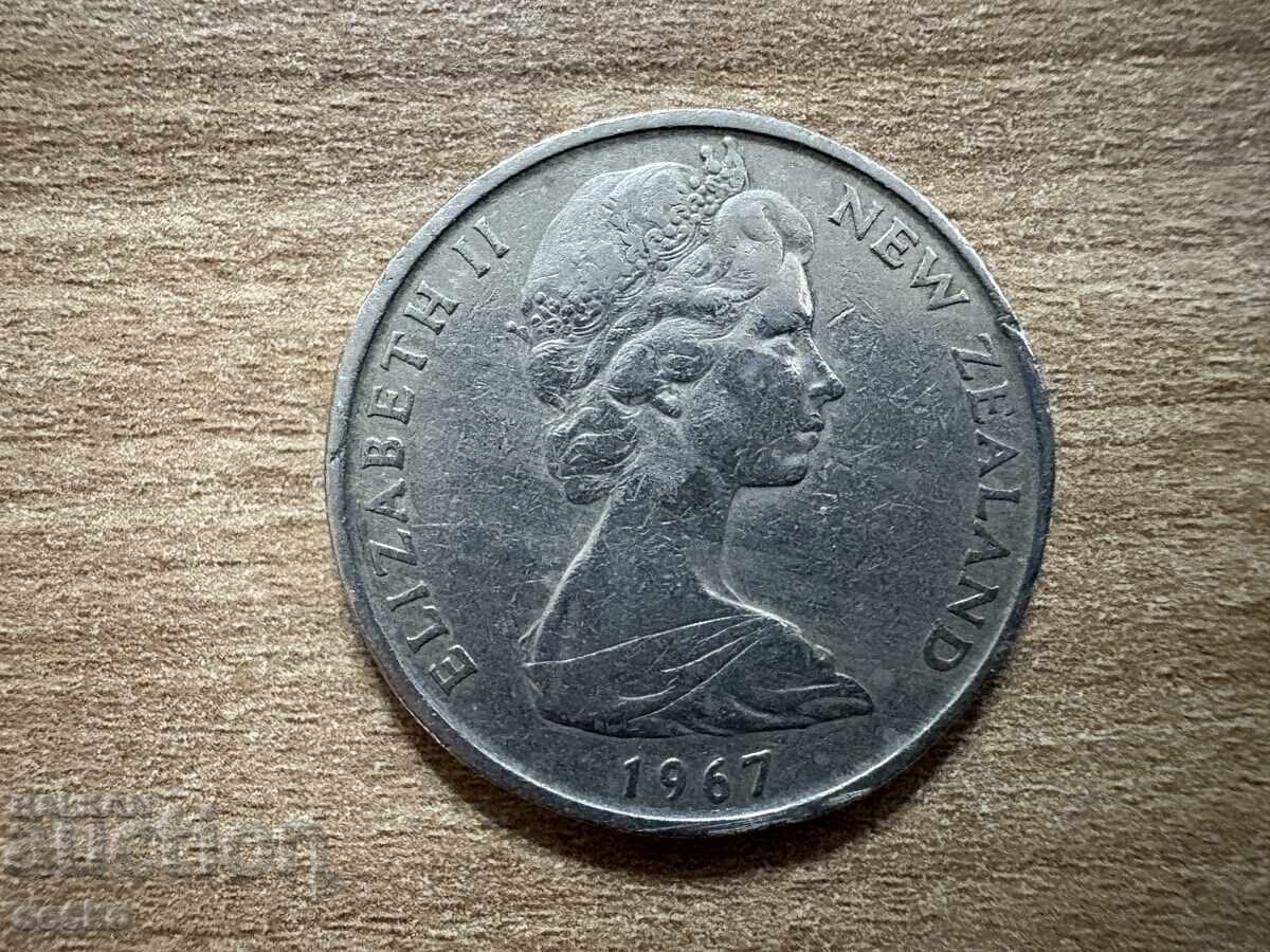 Нова Зеландия - 50 цента (1967) с цена 1.55 лв. | € 0.79