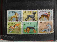 Mărci - câini RDG - 6 buc - B.Z.C