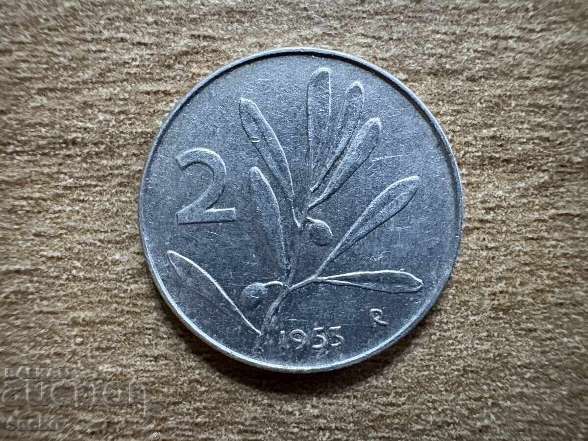 Ιταλία - 2 λίρες (1953)