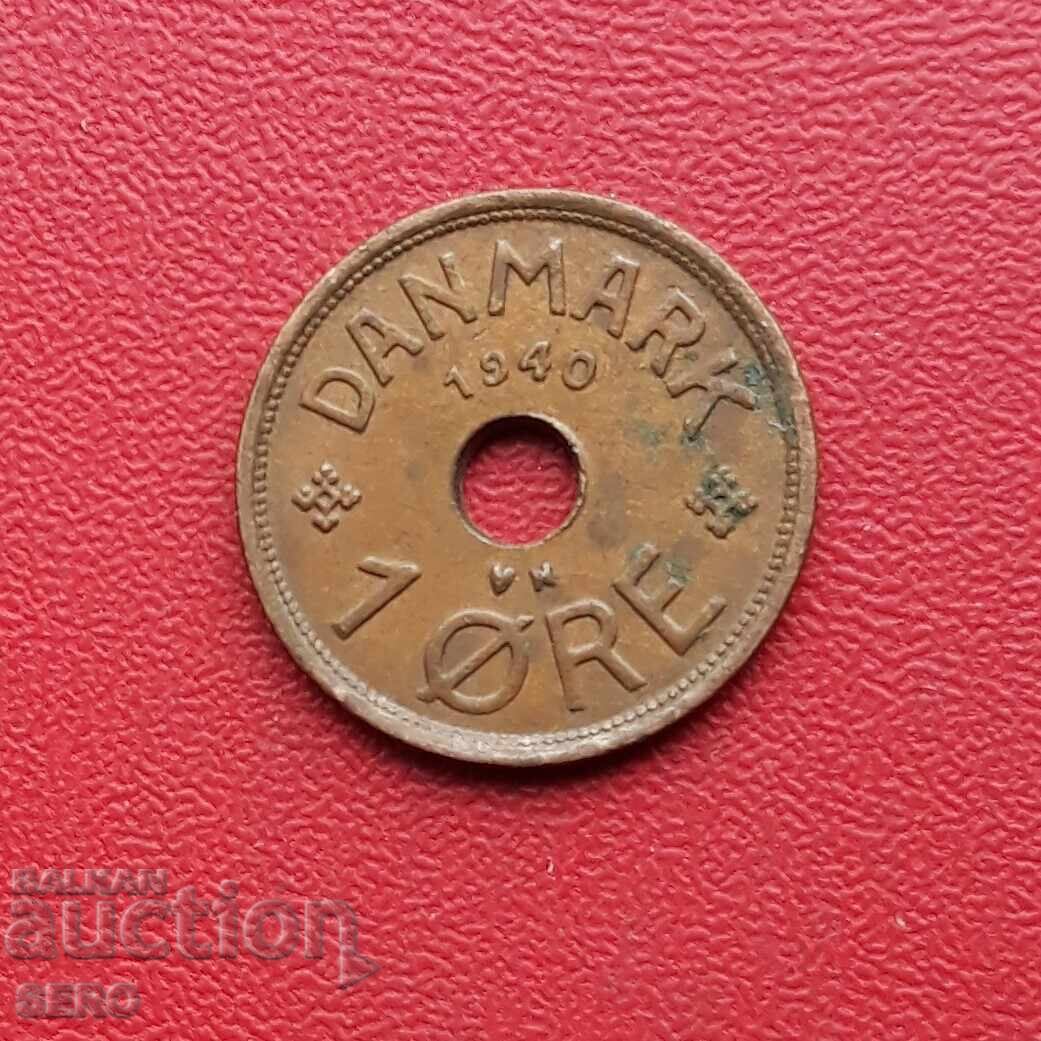 Danemarca - 1 øre 1940 Danemarca - 1 øre 1940