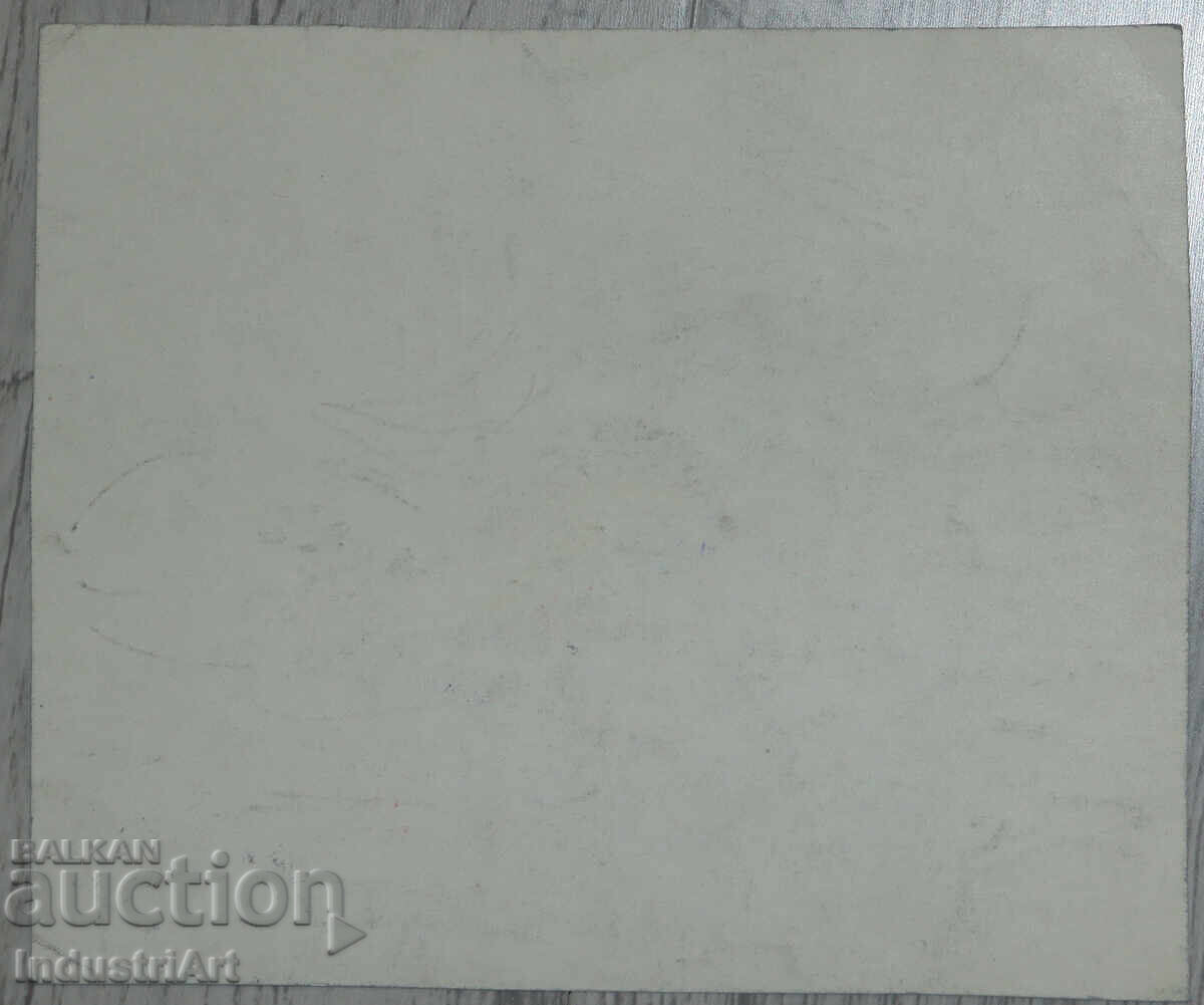 Tablou acuarelă portret feminin - 6