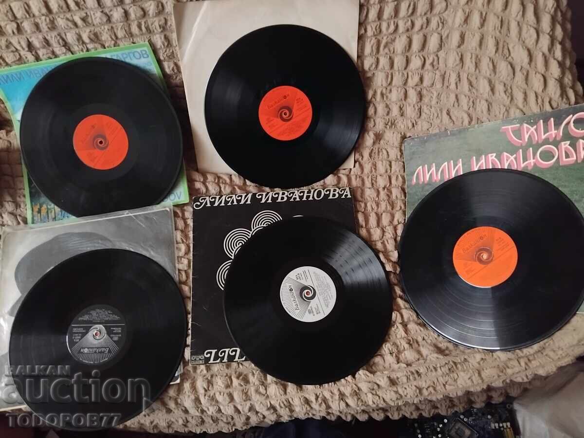 Delivery of Lot of Lilli Ivanova records Delivery of Lot of Lilli Ivanova records