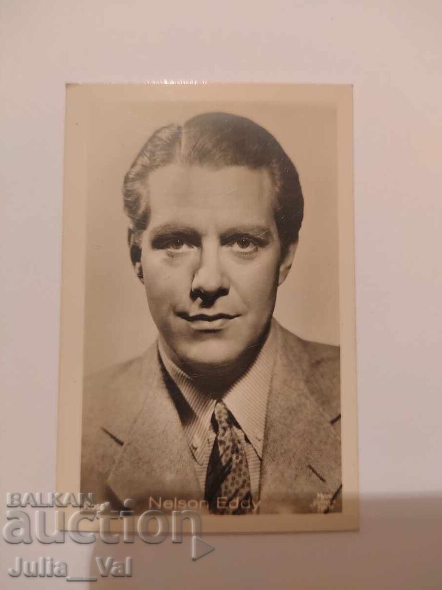Стара картичка на Neison Eddy - американски актьор Стара картичка на Neison Eddy - американски актьор