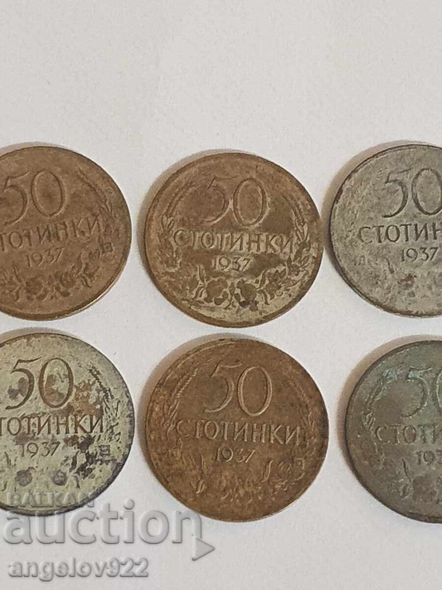 Auction  50 cents 1937