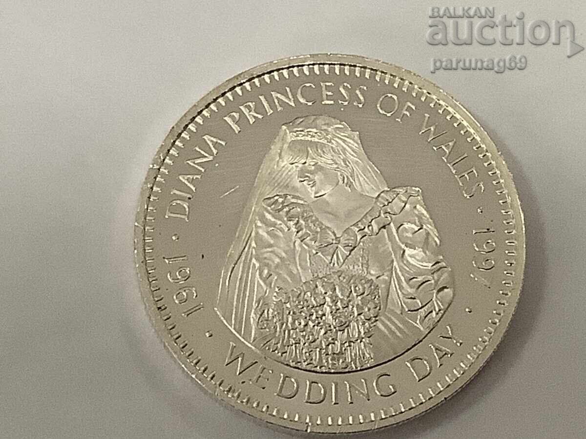 Liberia 20 Dollars 1997 Lady Spencer Silver 0.999 Liberia 20 Dollars 1997 Lady Spencer Silver 0.999