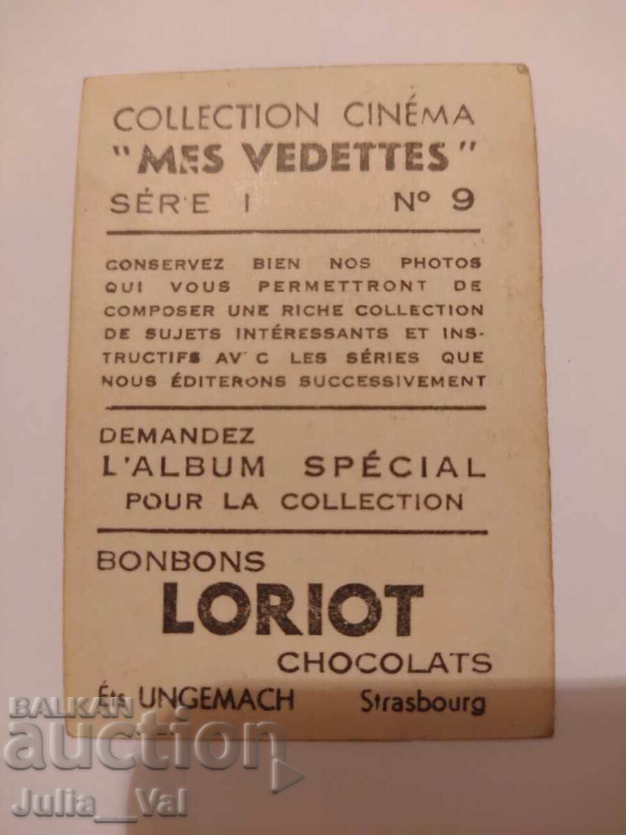 Стара картичка на Шарл Ванел - френски актьор с цена 0.01 лв. | € 0.01 Стара картичка на Шарл Ванел - френски актьор с цена 0.01 лв. | € 0.01