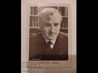 Стара картичка на Шарл Ванел - френски актьор