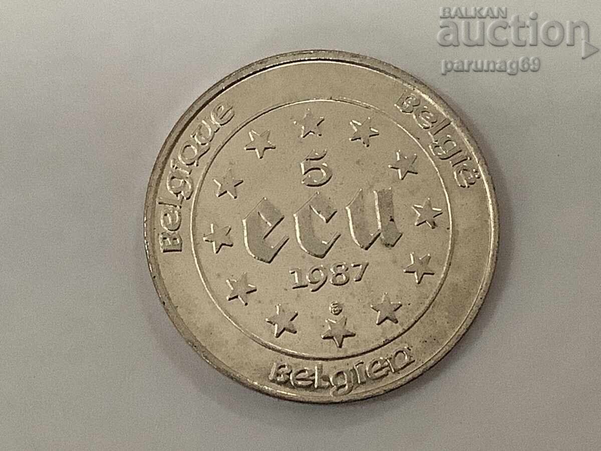 Belgium 5 Ecu 1987 Silver 0.833 with price 49.00 BGN | € 25.05 Belgium 5 Ecu 1987 Silver 0.833 with price 49.00 BGN | € 25.05