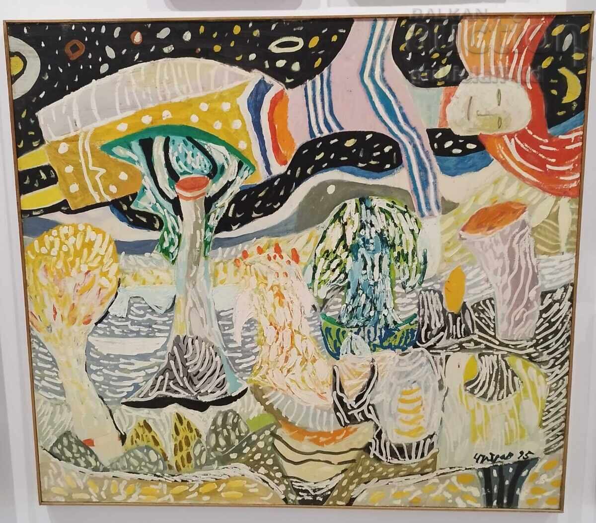 Delivery of Painting, artist Chavdar Petrov, 1996