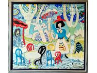 Painting, artist Chavdar Petrov, 1996