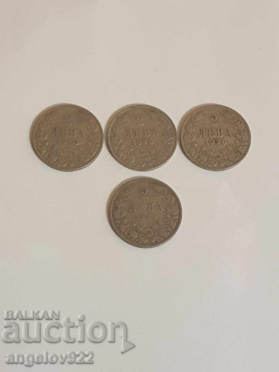 2 BGN 1925 with price 1.50 BGN | € 0.77