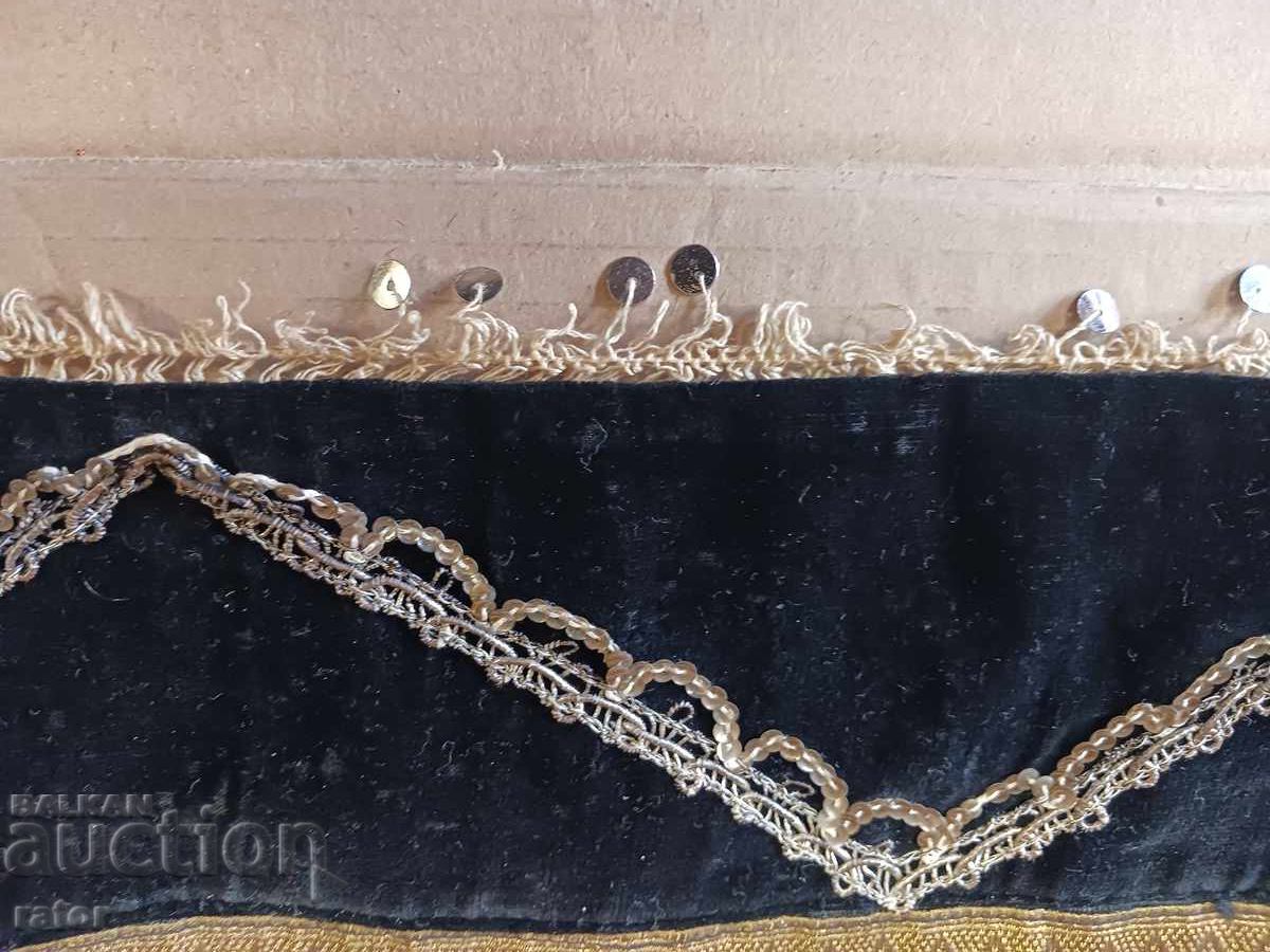 Αυθεντική υφαντή μάλλινη ποδιά, παραδοσιακή φορεσιά, ΑΝΘΕΚΤΙΚΗ - 6