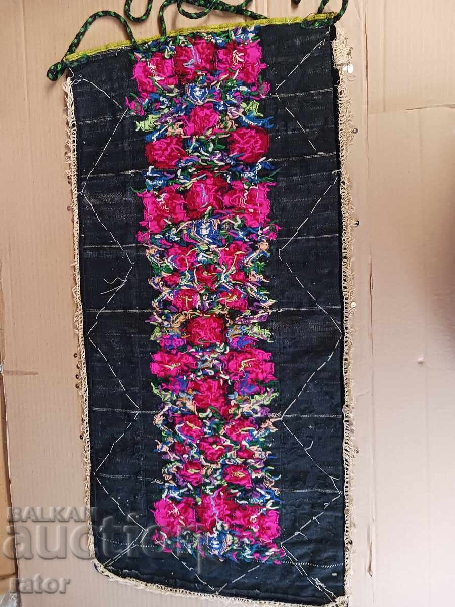 Αυθεντική υφαντή μάλλινη ποδιά, παραδοσιακή φορεσιά, ΑΝΘΕΚΤΙΚΗ - 7