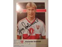 Футбол - Щутгарт - автограф от Александър Щрехмел