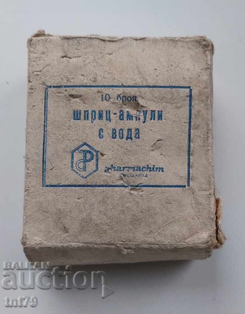 Seringi vechi cu apă – 10 bucăți Seringi vechi cu apă – 10 bucăți