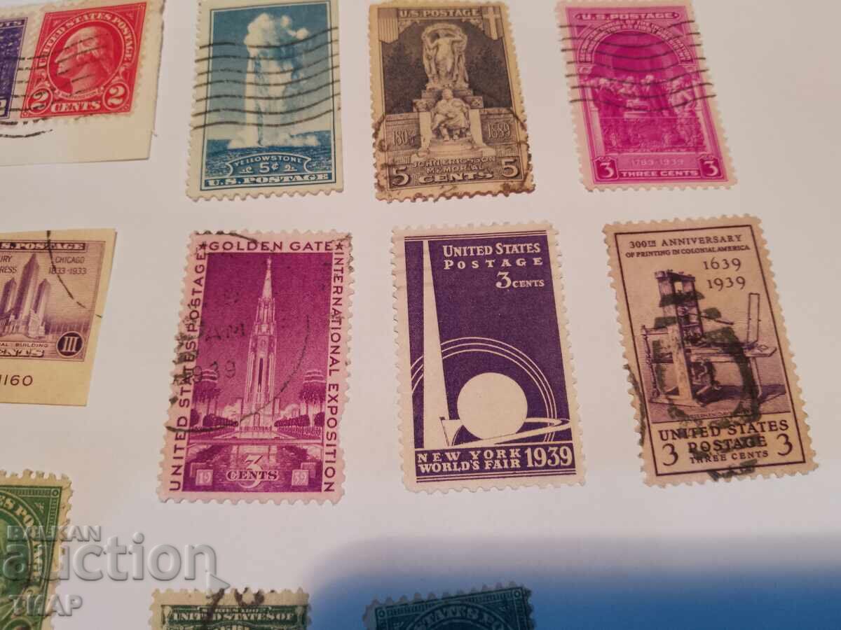 Auction Postage stamps USA -0.01 cents Auction Postage stamps USA -0.01 cents