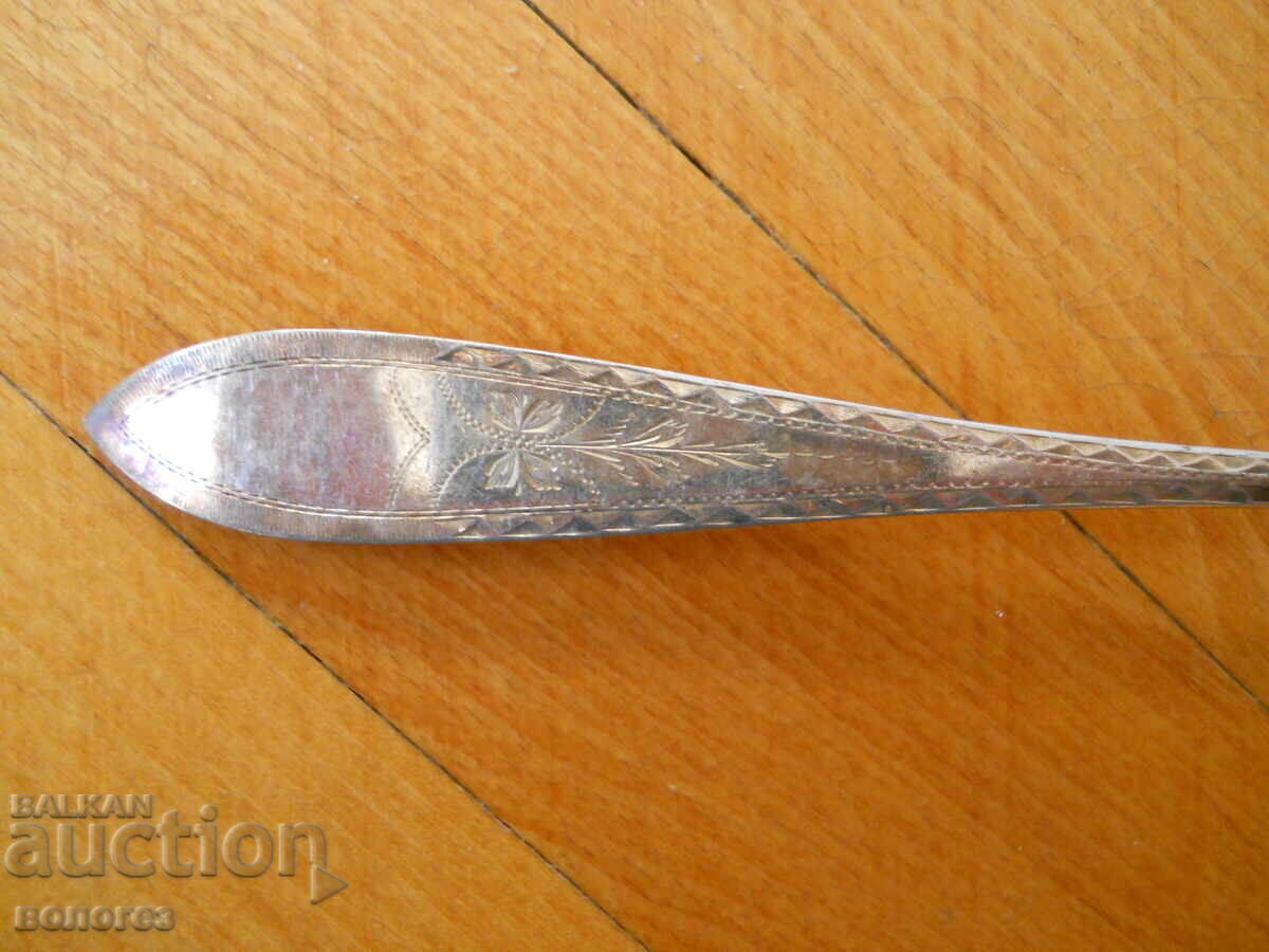 Set of antique silver-plated forks - Denmark - 6