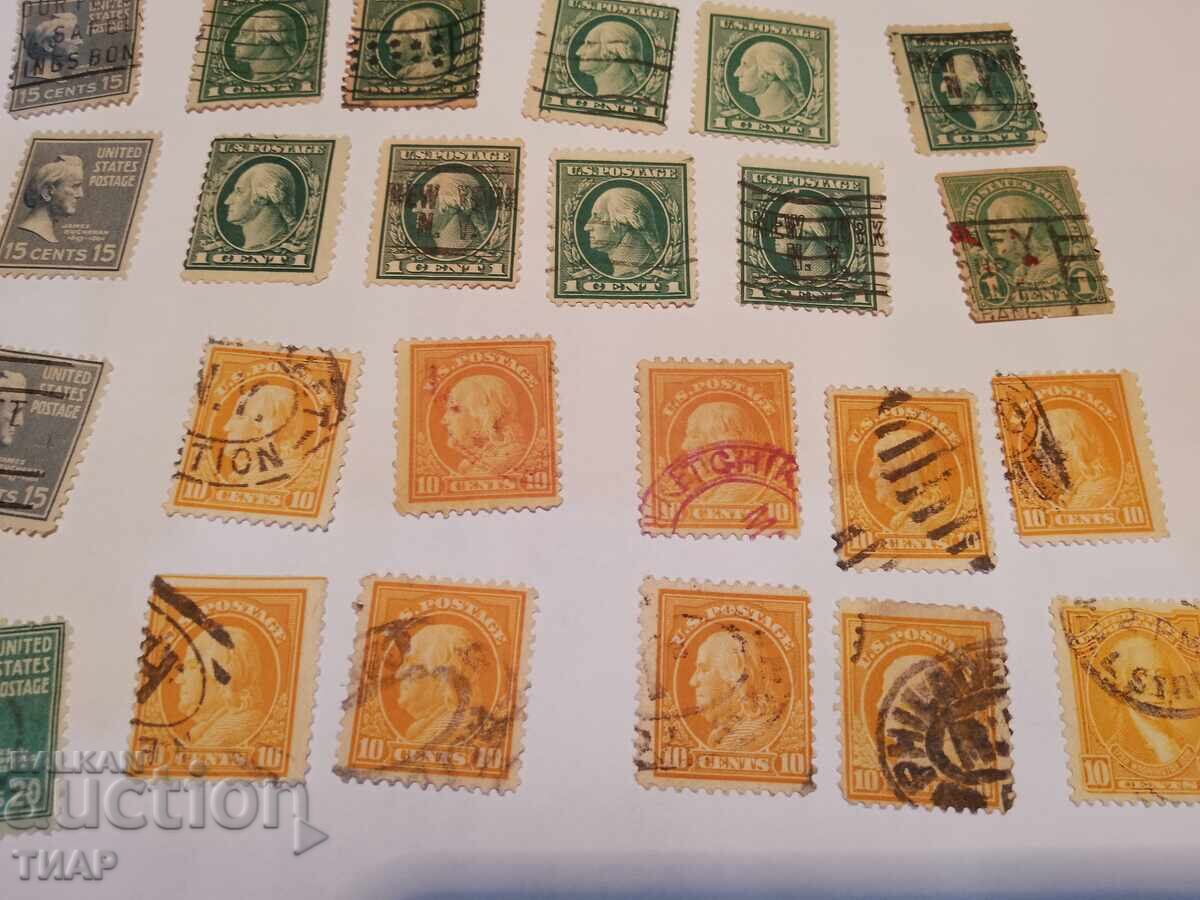 Auction Postage stamps USA -0.01 cents Auction Postage stamps USA -0.01 cents