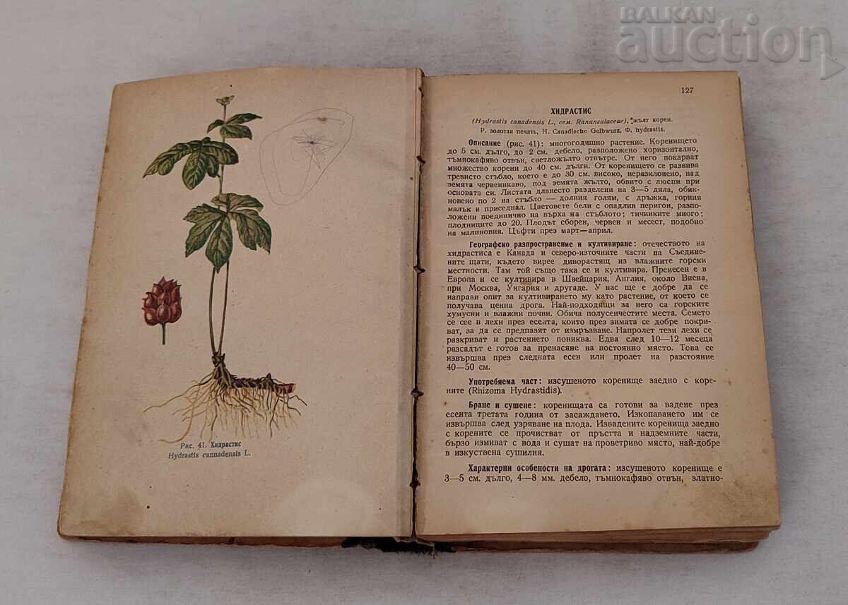 Livrarea PLANTELE NOASTRE MEDICINALE MAG.FARM. NENO STOYANOV 1949 g Livrarea PLANTELE NOASTRE MEDICINALE MAG.FARM. NENO STOYANOV 1949 g