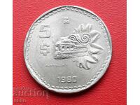 Мексико-5 песос 1980