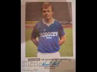 Футбол - Шалке 04 - автограф от Бернхард Диц