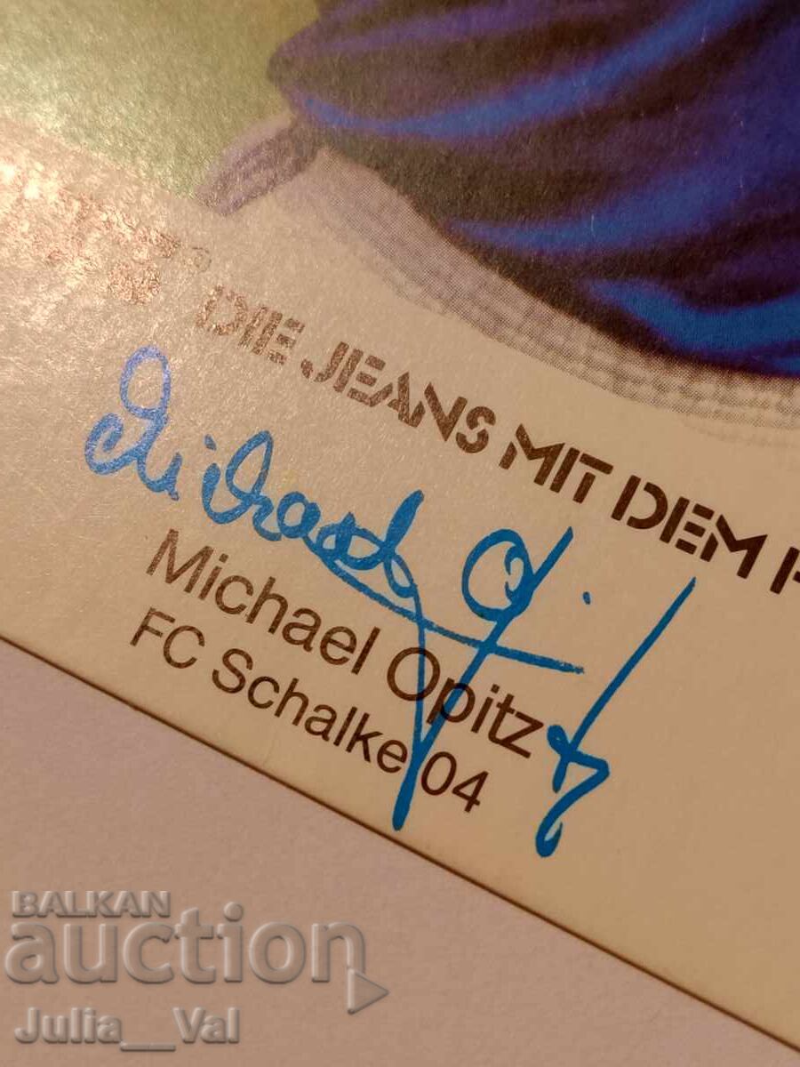 Δημοπρασία Ποδόσφαιρο - Σάλκε 04 - αυτόγραφο από Michael Opitz