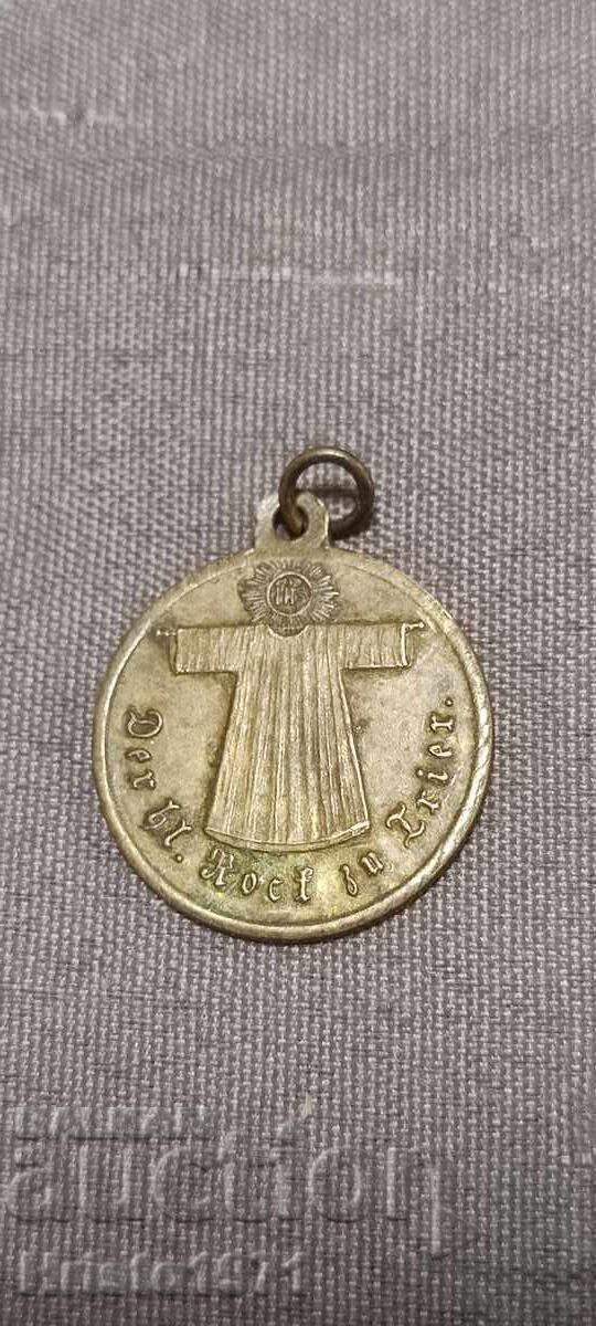Μετάλλιο Καθεδρικού Ναού Τριρ 1891 Μετάλλιο Καθεδρικού Ναού Τριρ 1891