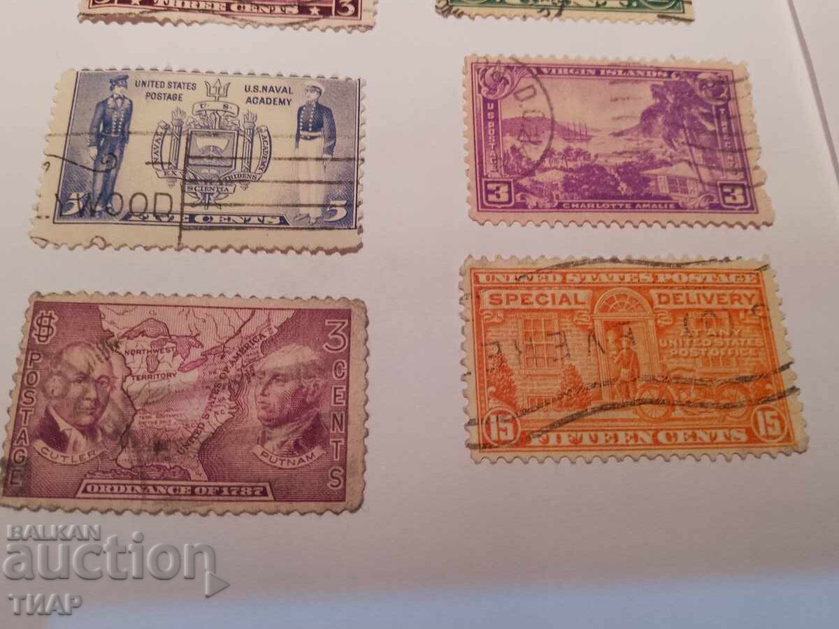 Auction Postage stamps USA -0.01 cents Auction Postage stamps USA -0.01 cents