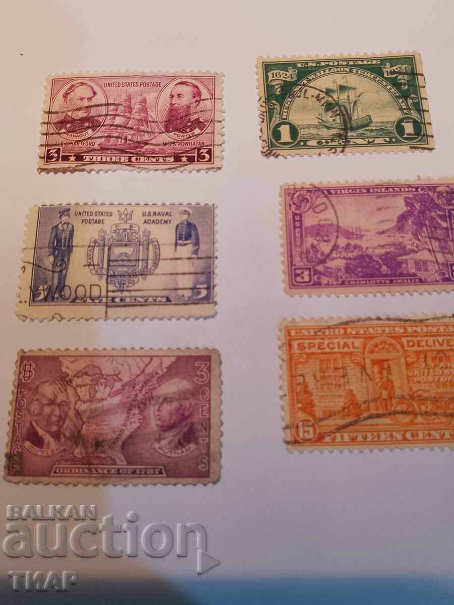 Postage stamps USA -0.01 cents Postage stamps USA -0.01 cents