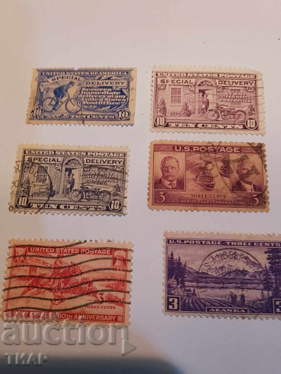 Postage stamps USA -0.01 cents Postage stamps USA -0.01 cents