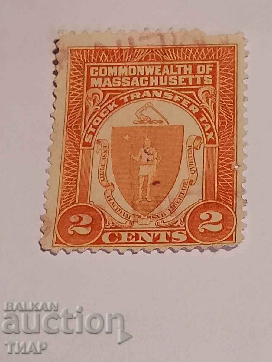 Postage stamps USA -0.01 cents - 6 Postage stamps USA -0.01 cents - 6