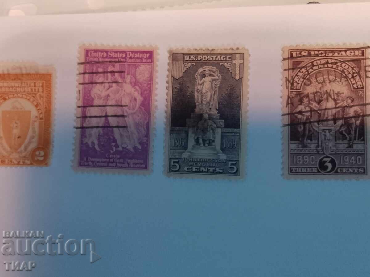 Postage stamps USA -0.01 cents Postage stamps USA -0.01 cents