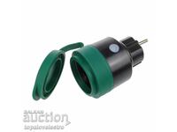 Priza inteligentă WiFi IP44, cu măsurare a consumului