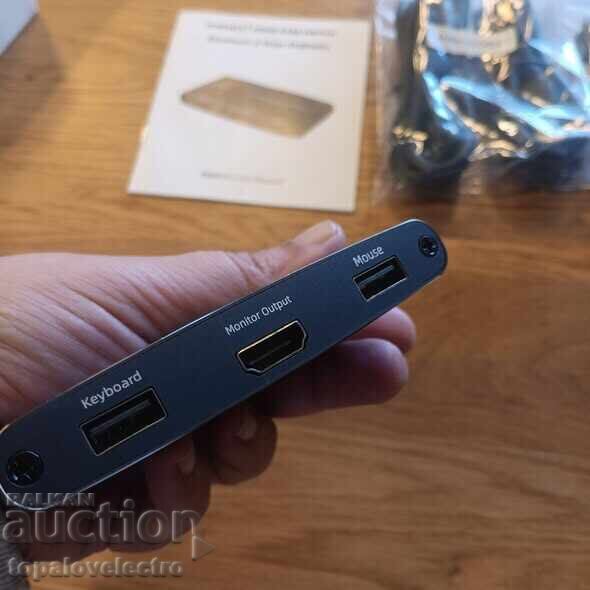 Διακόπτης KVM 2-Port 4K – HDMI USB - 5