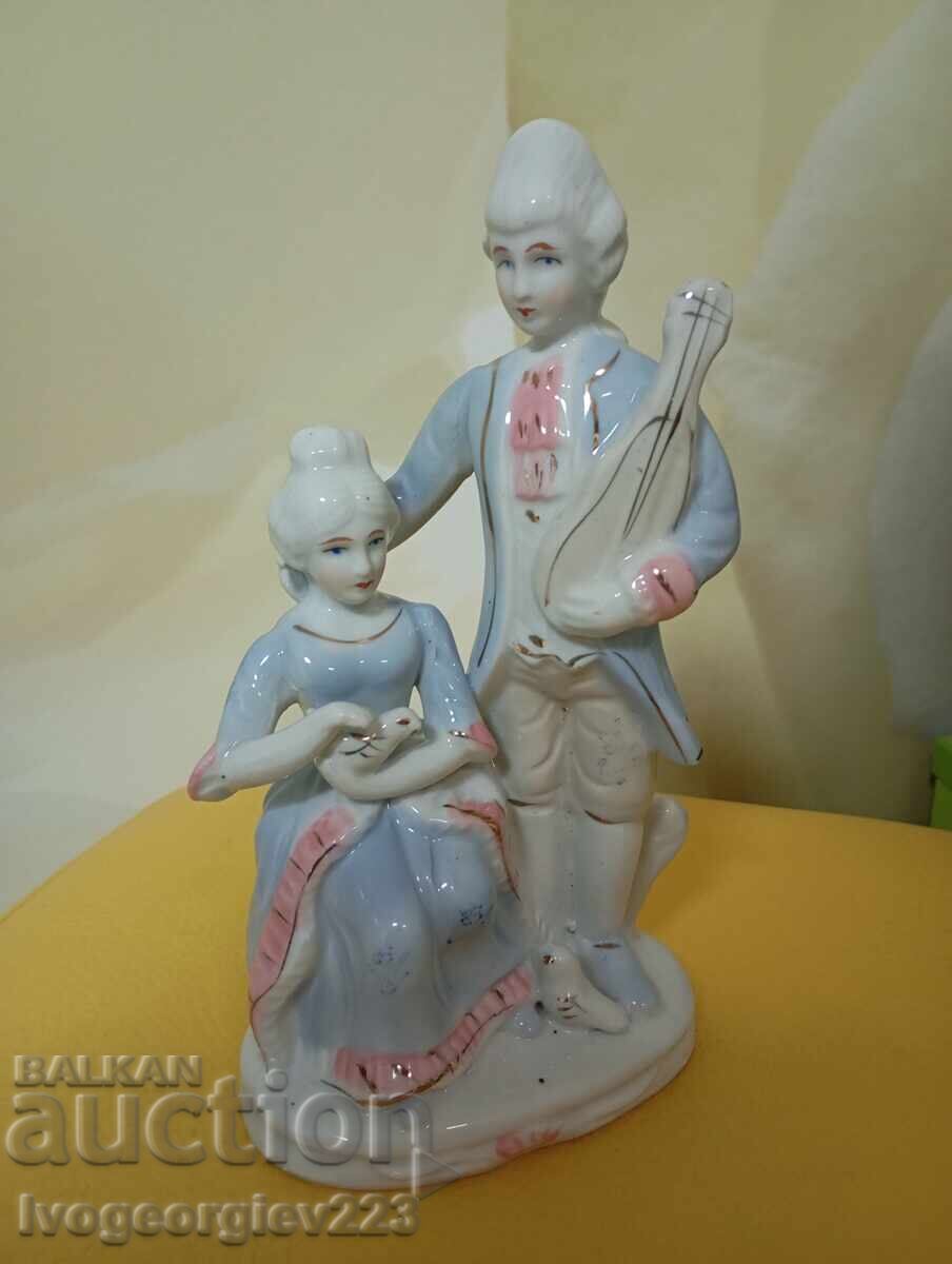 Porcelain figurine Porcelain figurine