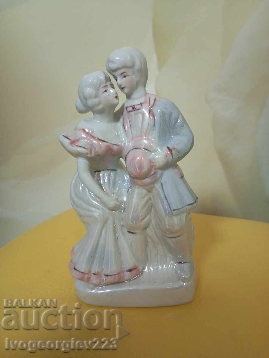 Porcelain figurine Porcelain figurine