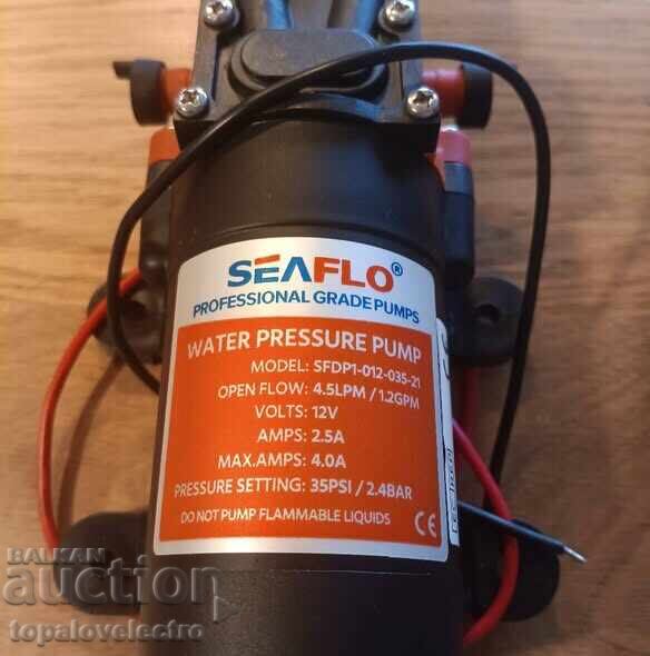 Pompă de apă 12V 4.3 L/min, 2.4 bar – autoamorsantă - 6