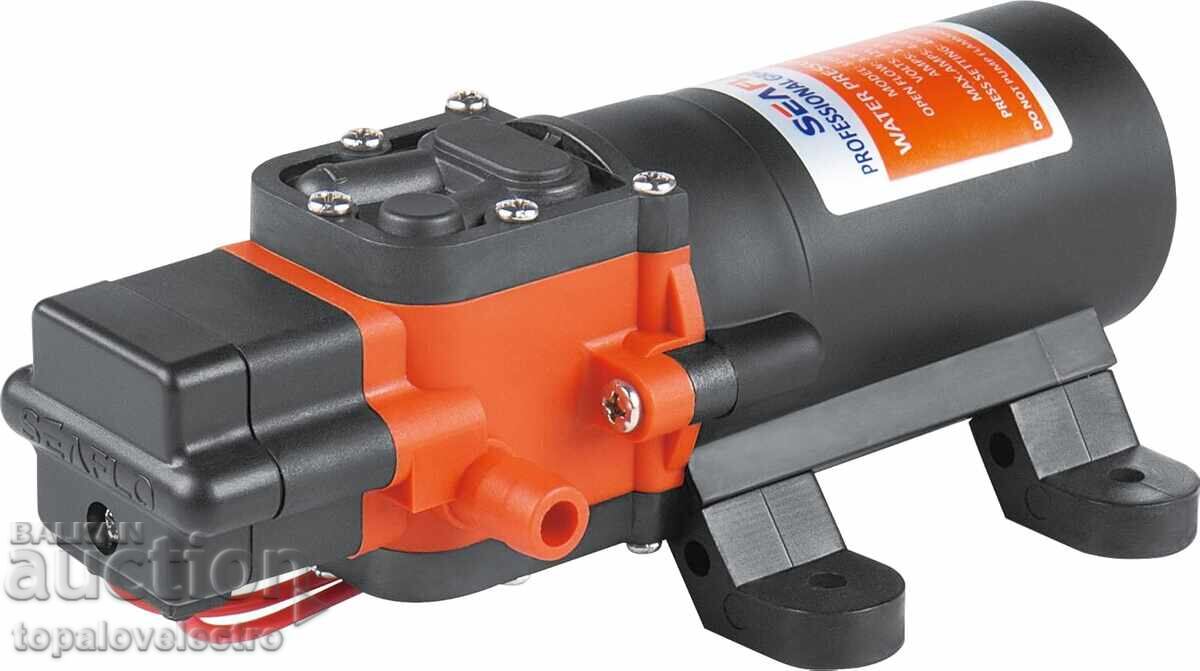 Pompă de apă 12V 4.3 L/min, 2.4 bar – autoamorsantă