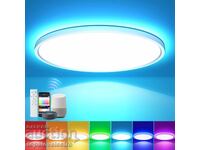 Lampă de tavan LED RGB inteligentă 30 cm, 28W