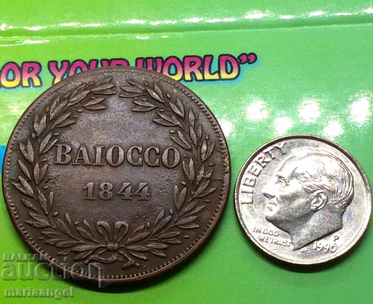 Auction  Bayoko 1844 Vatican Gregory XVI Bronze