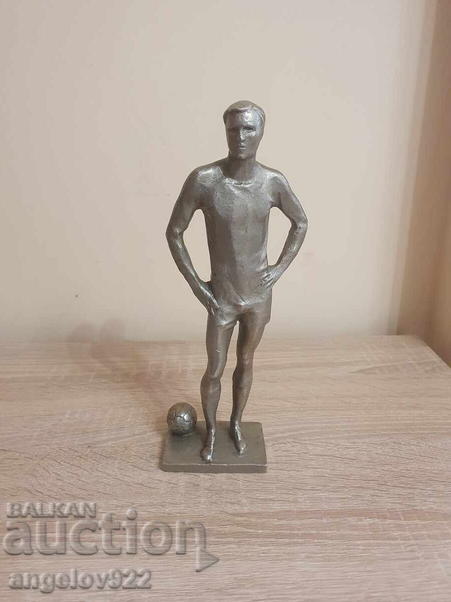 Figurină statuetă masivă din aluminiu Figurină statuetă masivă din aluminiu
