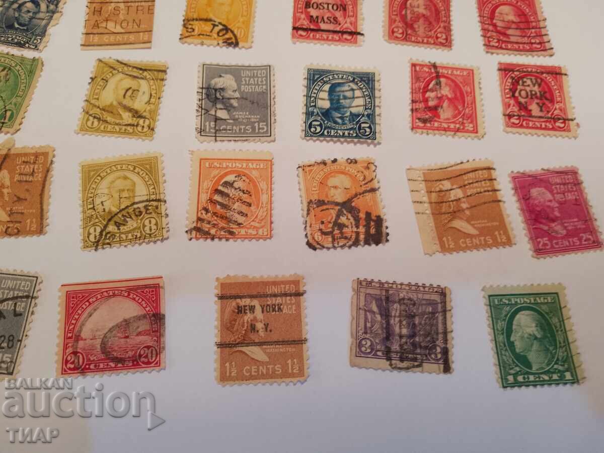 Auction Postage stamps USA -0.01 cents Auction Postage stamps USA -0.01 cents