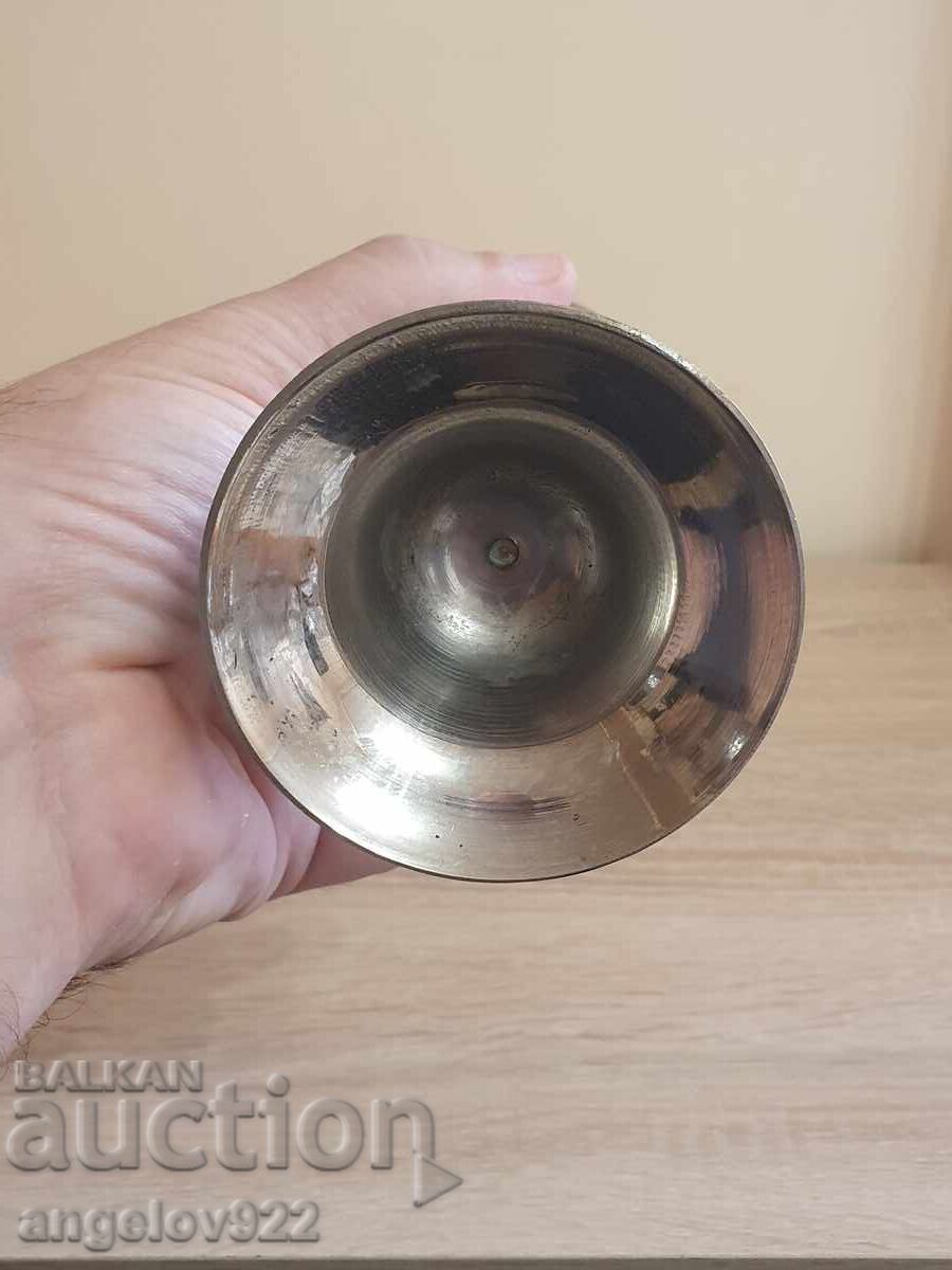 Голяма гравирана бронзова ваза!!! - 7