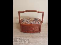 Beautiful large wooden jewelry box!!!